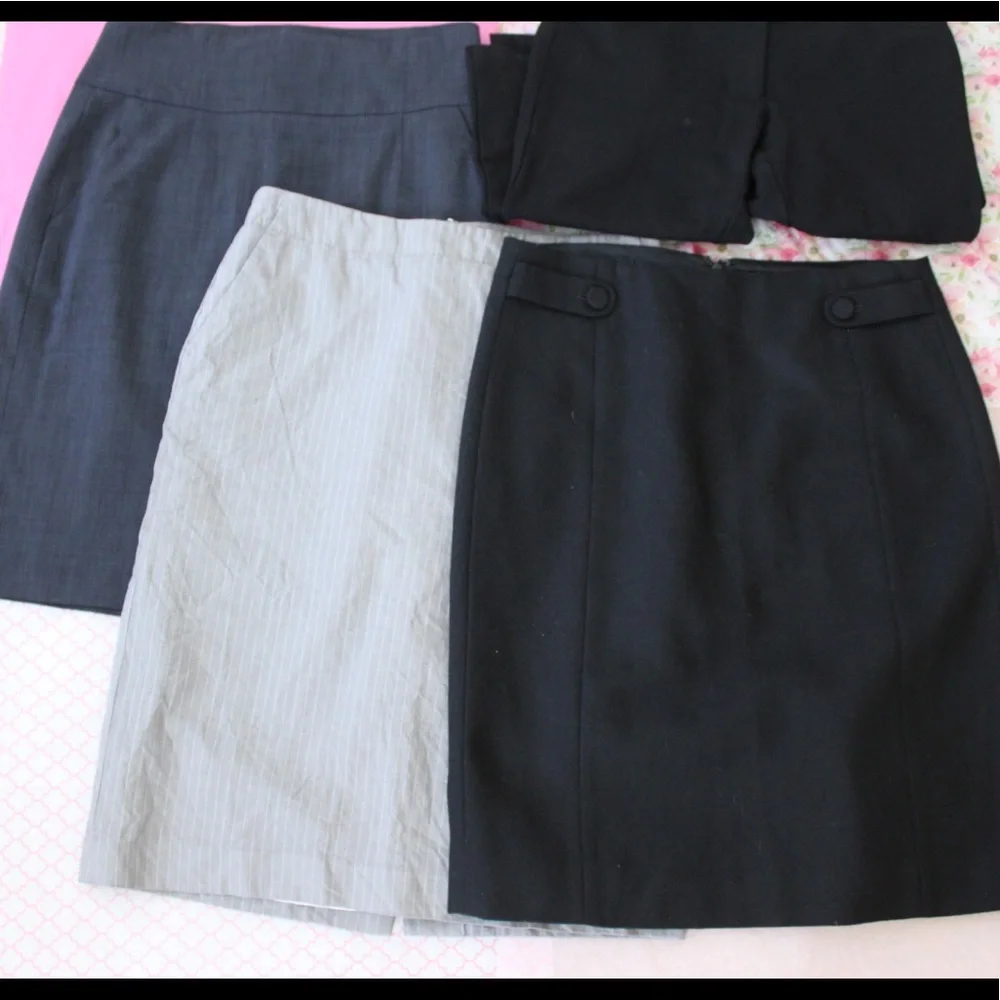 Sz 4 Professional Bottoms Bundle J. Crew Banana Republic